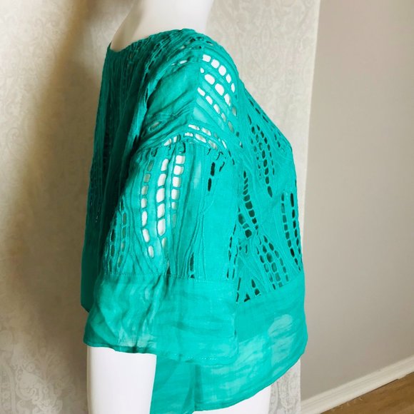 Tracy Reese for Anthropologie Top with Cami - Picture 2 of 16